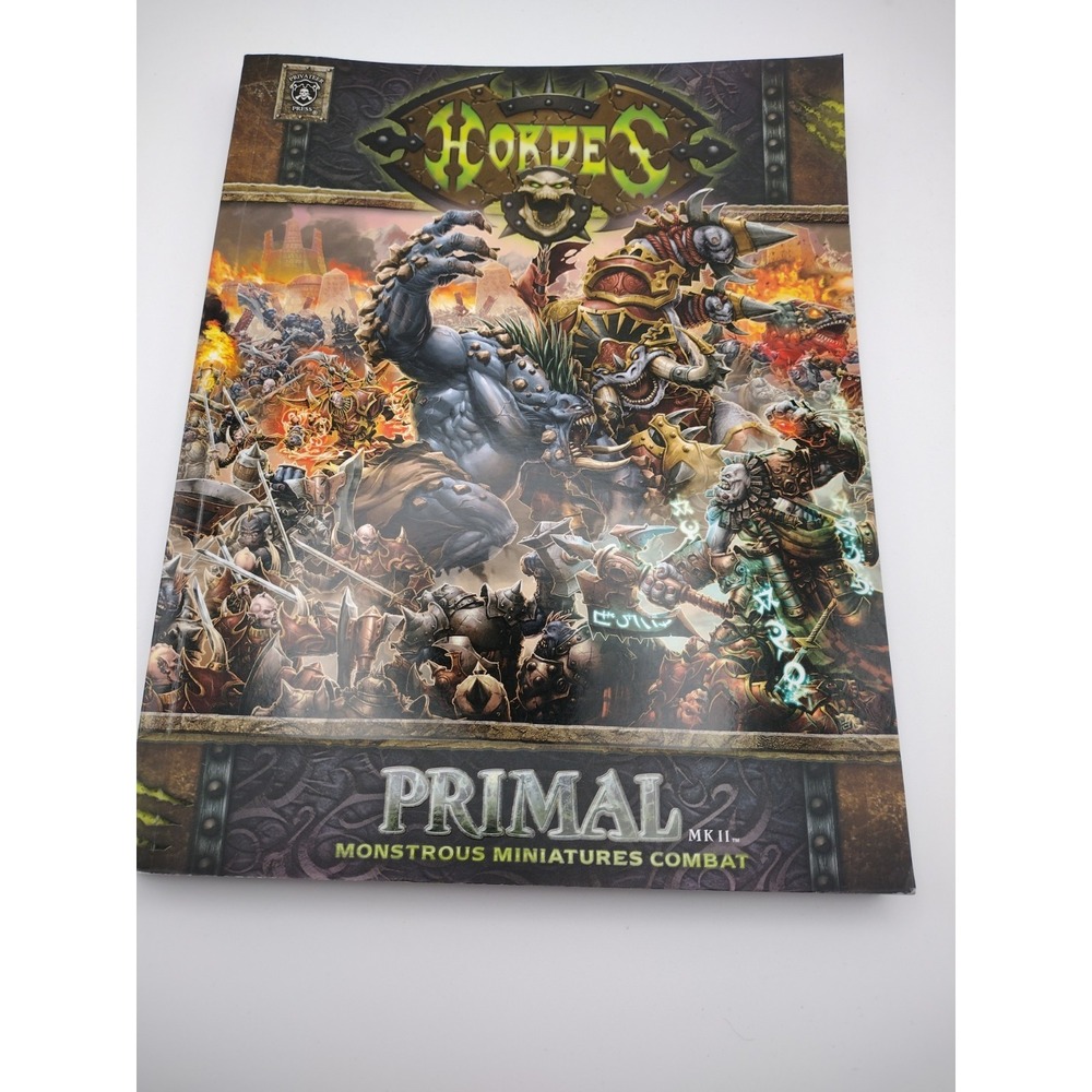 Hordes Primal MKII Monstrous Miniatures Combat Rule‎ Book